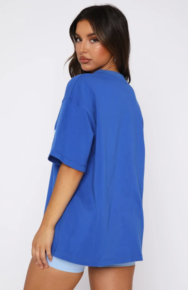 Leisure Series Oversized Tee Cobalt