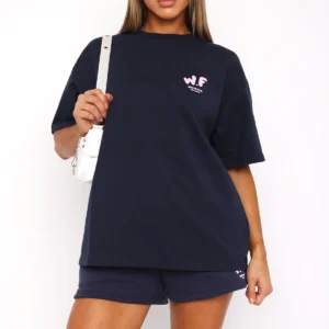 The New Standard Oversized Tee Navy